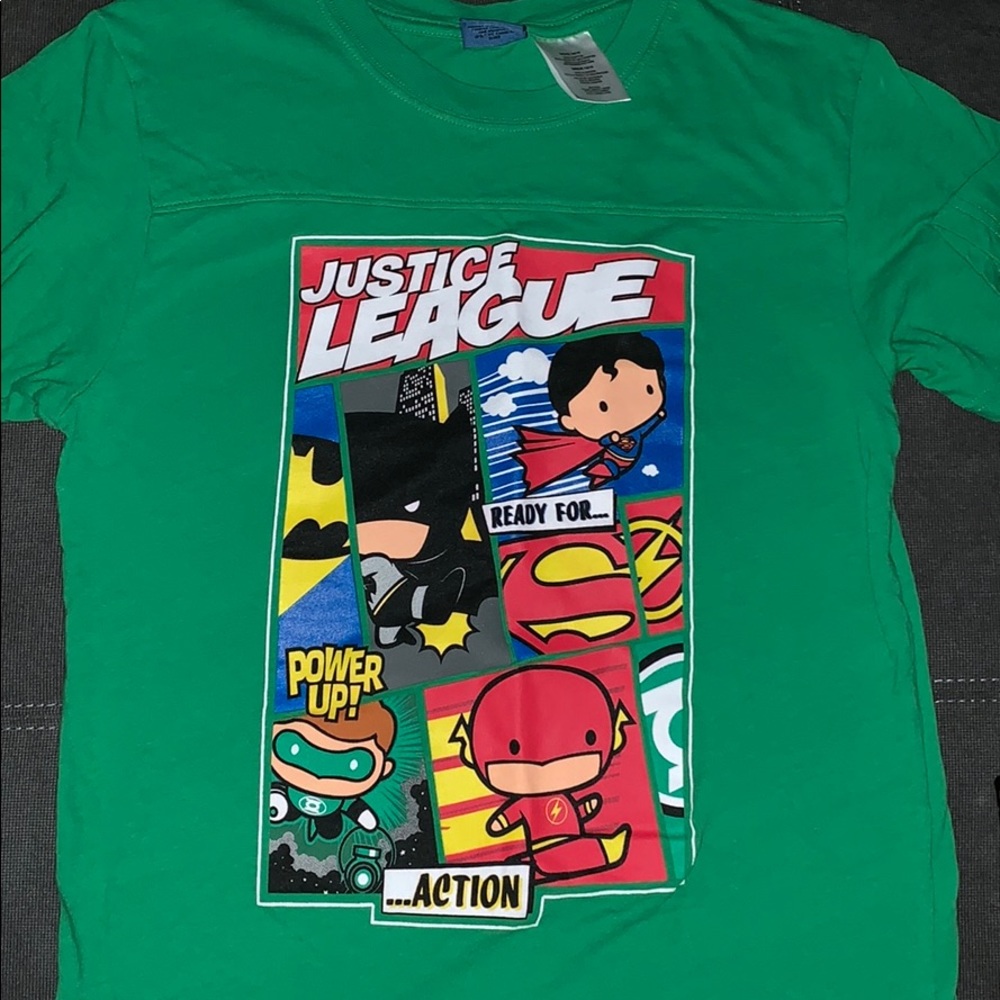 Boys justice league tshirt